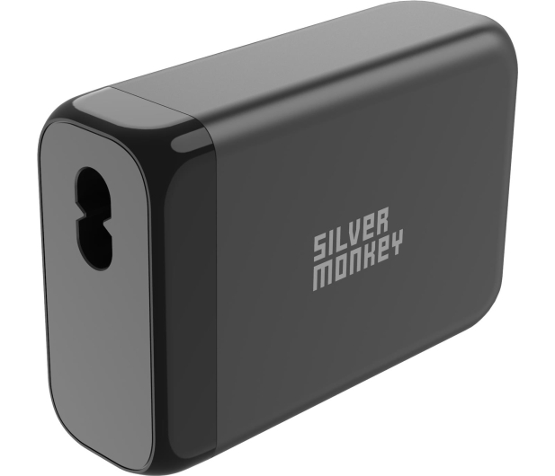 SILVER MONKEY GaN 130W USB-C PD + USB 3.0 QC B - 1097682 - zdjęcie 3